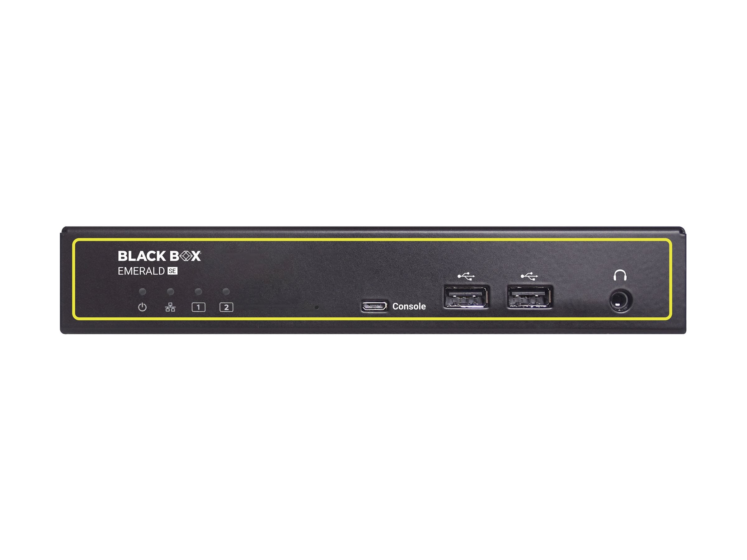Black Box Emerald SE - KVM / audio / USB extender - receiver - USB - up to 328 ft EMD2002SE-DP-R