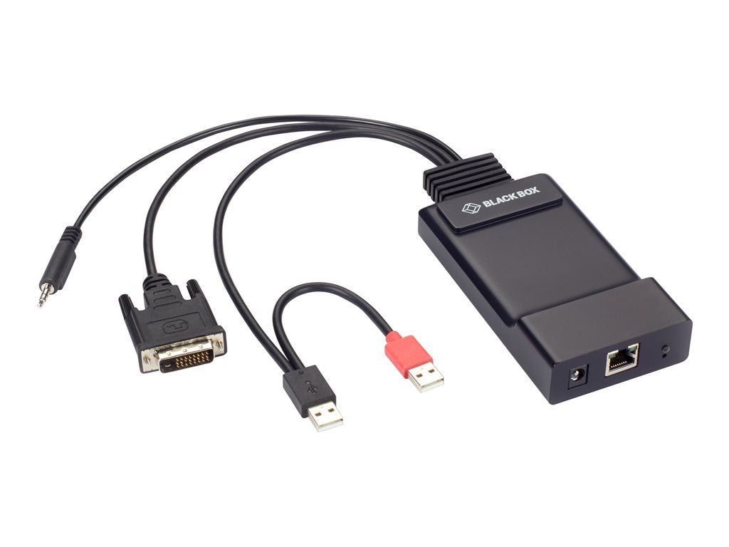 Black Box Emerald ZeroU - KVM / audio / USB extender - transmitter - up to 328 ft - TAA Compliant