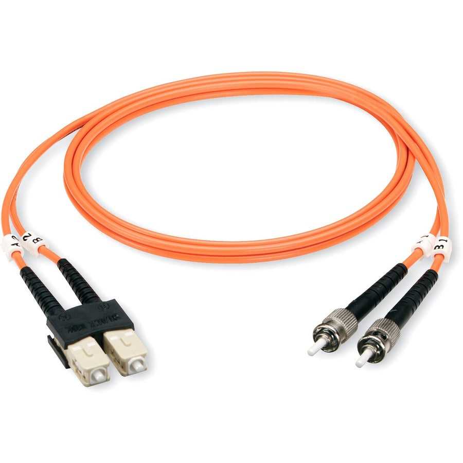 Black Box Fiber Optic Duplex Patch Network Cable EFN110-002M-STSC