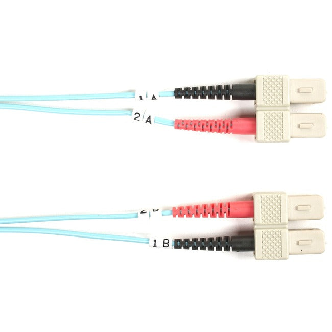 Black Box Fiber Optic Duplex Patch Network Cable FO10G-001M-SCSC