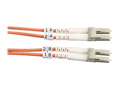 Black Box Fiber Optic Duplex Patch Network Cable FO50-001M-LCLC