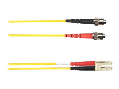 Black Box Fiber Optic Duplex Patch Network Cable FOLZH62-001M-STLC-YL