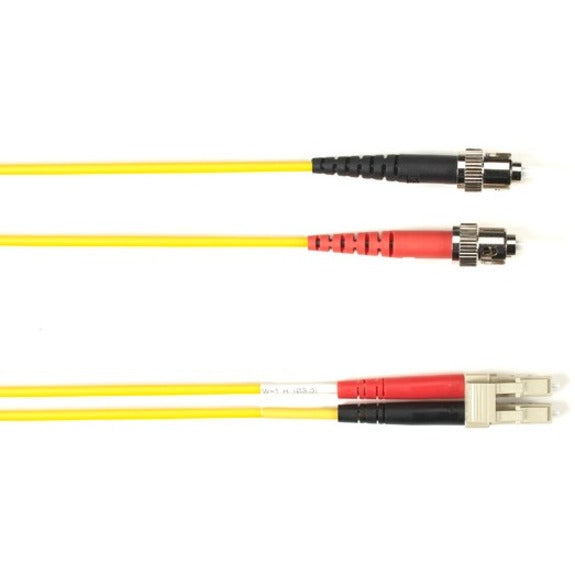 Black Box Fiber Optic Duplex Patch Network Cable FOLZH62-001M-STLC-YL
