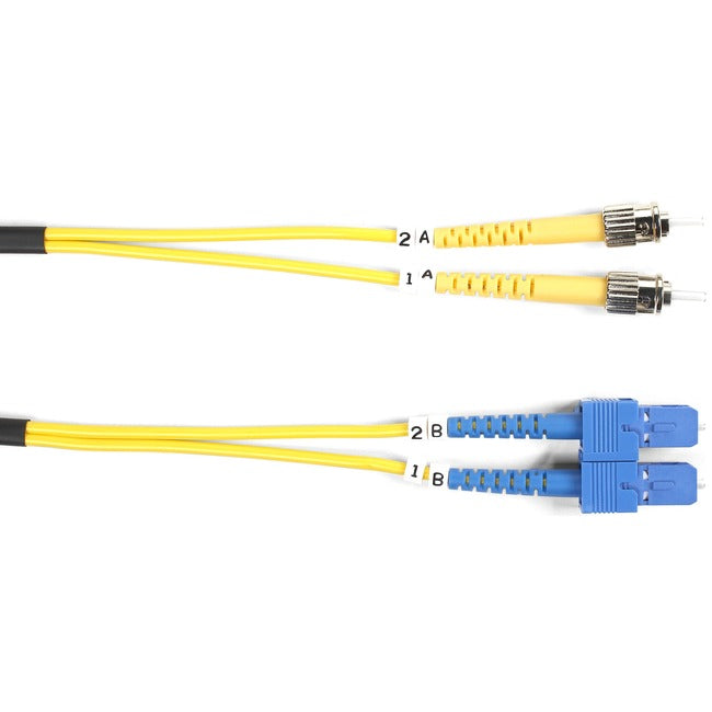 Black Box Fiber Optic Duplex Patch Network Cable FOSM-001M-STSC