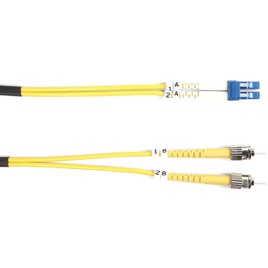 Black Box Fiber Optic Duplex Patch Network Cable FOSM-002M-STLC