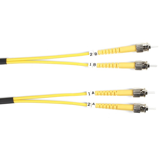 Black Box Fiber Optic Duplex Patch Network Cable FOSM-003M-STST