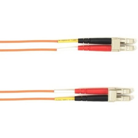 Black Box Fiber Optic Duplex Patch Network Cable FOCMP50-007M-LCLC-OR