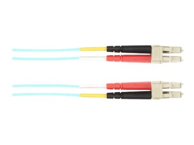 Black Box Fiber Optic Duplex Patch Network Cable FOCMR62-020M-LCLC-AQ