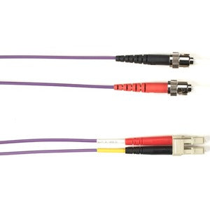 Black Box Fiber Optic Duplex Patch Network Cable FOCMRM4-015M-STLC-VT