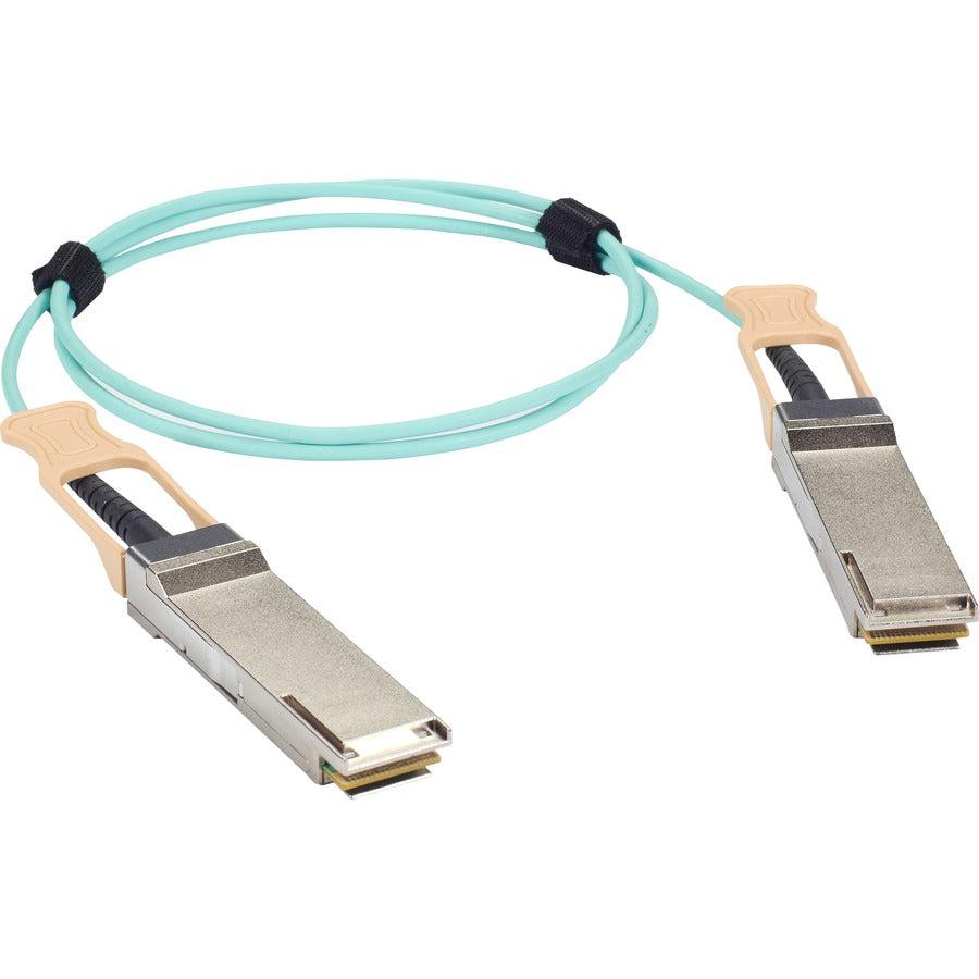 Black Box Fiber Optic Network Cable QSFP-100G-AOC10M-BB