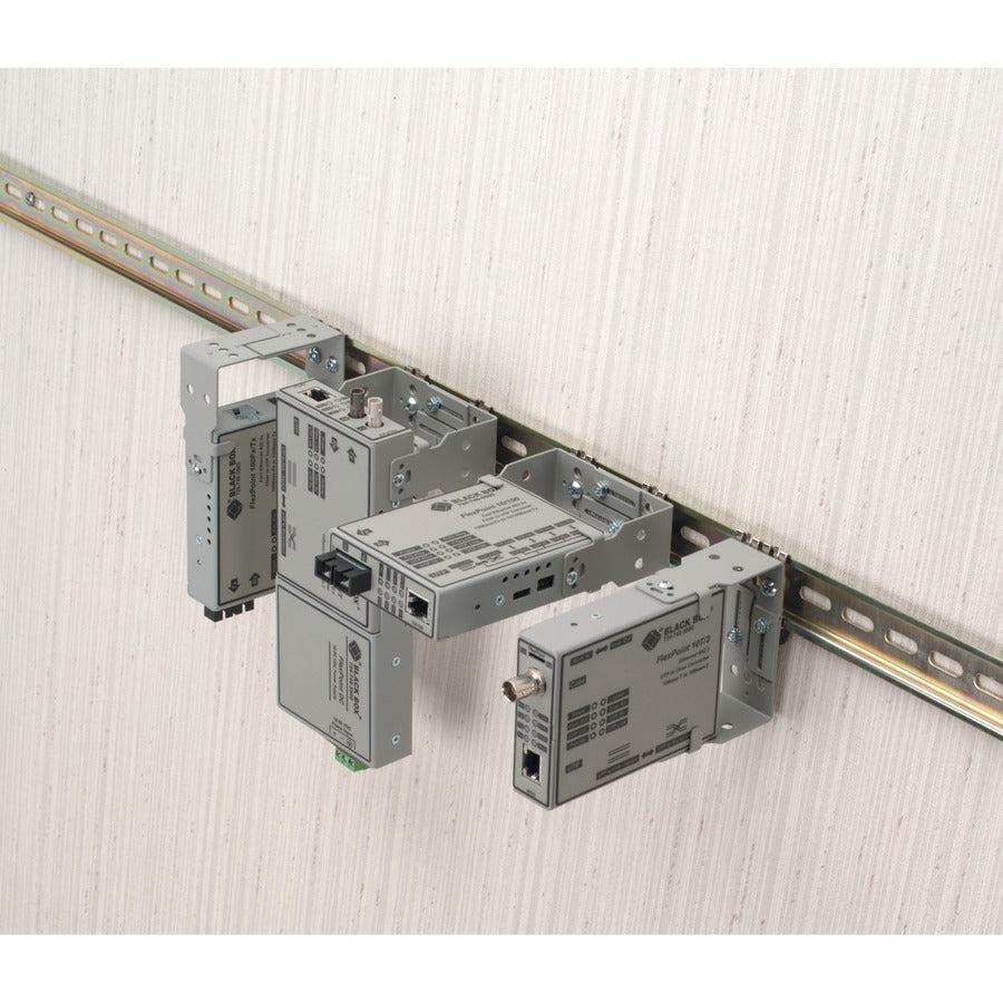 Black Box FlexPoint Mounting Rail Kit for Media Converter - TAA Compliant LMC207-DRM