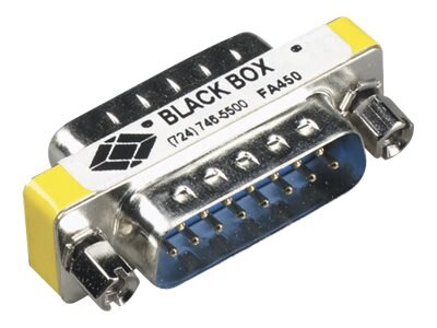 Black Box Gender Changer - DB15 Male/DB15 Male FA450-R2