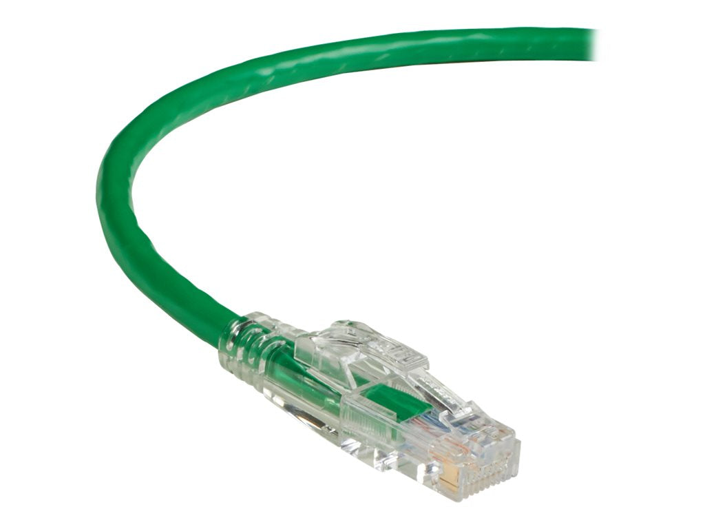 Black Box GigaTrue 3 - Patch cable - RJ-45 (M) to RJ-45 (M) - 15 ft - UTP - CAT 6 - booted, stranded - green C6PC70-GN-15