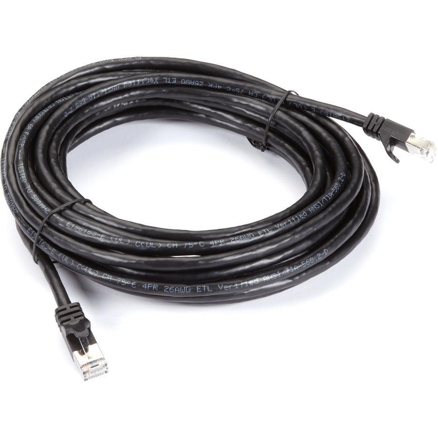 Black Box GigaTrue Cat.6a (F/UTP) Patch Network Cable CAT6APCS-020-BK