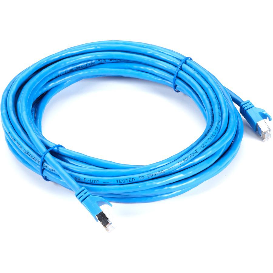 Black Box GigaTrue Cat.6a (F/UTP) Patch Network Cable CAT6APCS-020-BL