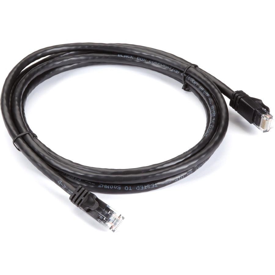 Black Box GigaTrue Cat.6a UTP Patch Network Cable CAT6APC-010-BK