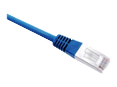 Black Box GigaTrue - Patch cable - RJ-45 (M) to RJ-45 (M) - 10 ft - SFTP - CAT 6a - halogen-free, snagless - blue CAT6A-BL-3M