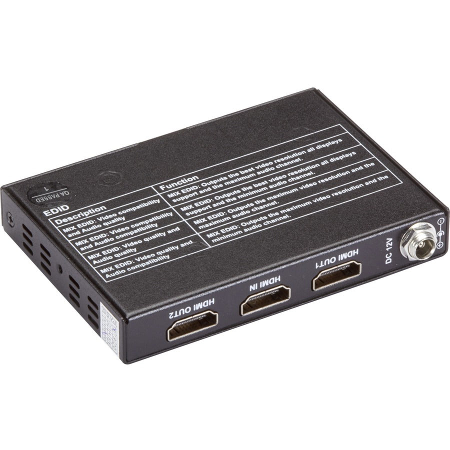 Black Box Hdmi 2.0 4K60 Splitter - 1X2
