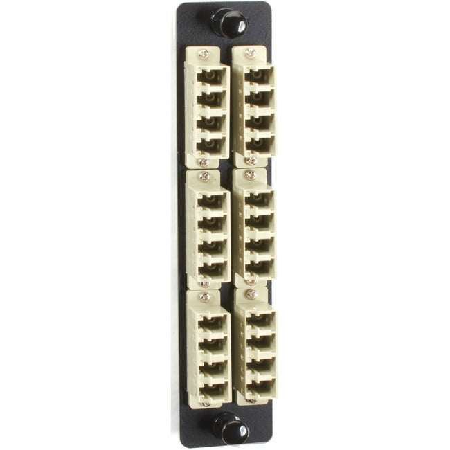 Black Box High-Density Multimode Fiber Adapter Panel - Ceramic Sleeve JPM467B-R2