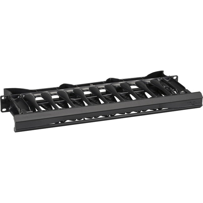 Black Box Horizontal IT Rackmount Cable Manager - 1U, 19 ECMH1US