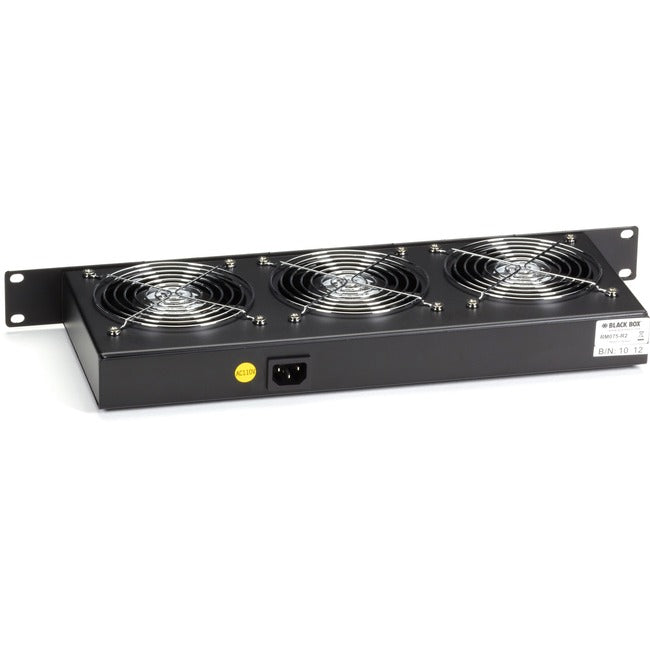 Black Box Horizontal Rackmount Fan Tray - 1U, 19 RM075-R2