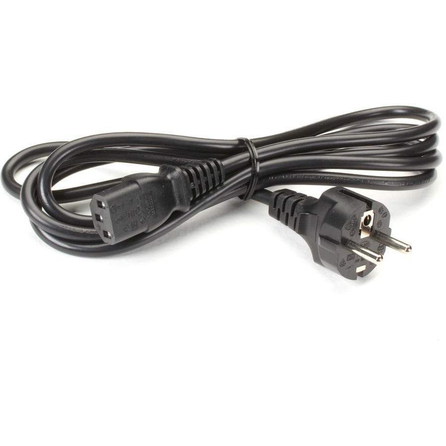 Black Box International Power Cord, Cee 7/7 Schucko To Iec-60320-C13, 6.5 Ft. (2 M)