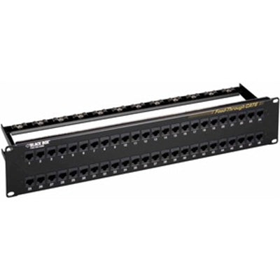 Black Box JPM820A CAT6 48-Port Patch Panel 2U