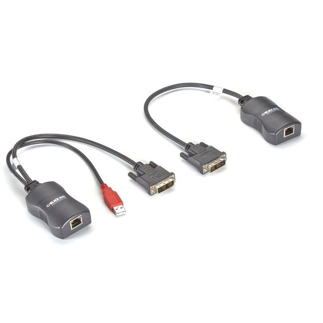 Black Box Line-Powered Extender Kit - DVI Over CATx AVU8011A