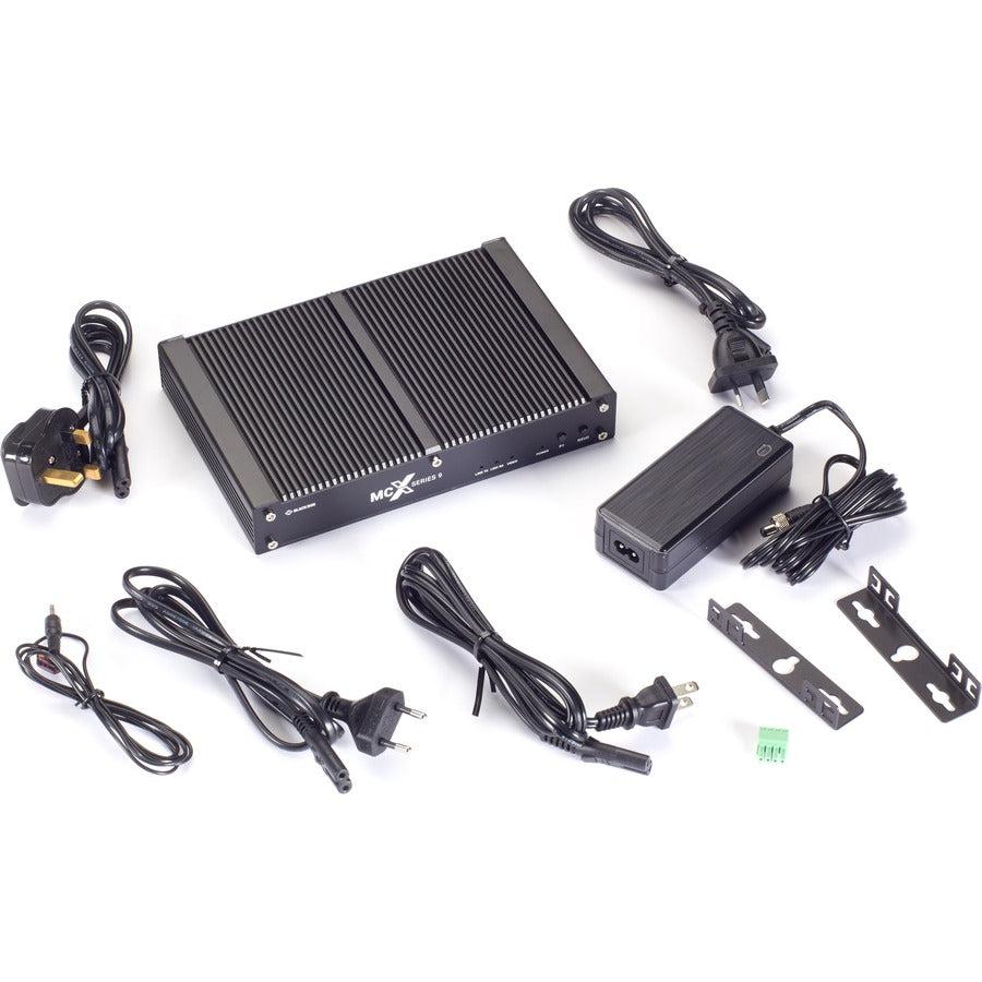 Black Box MCX S9 4K60 Network AV Encoder - HDMI 2.0, Scaling, 10-GbE Copper