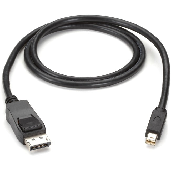 Black Box Mini DisplayPort to DisplayPort Cable, MM, 3-ft. (0.9-m) ENVMDPDP-0003-MM