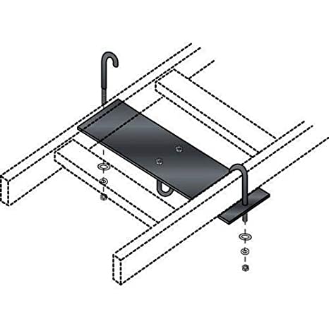 Black Box Mounting Bracket - Black - TAA Compliant RM653-R2