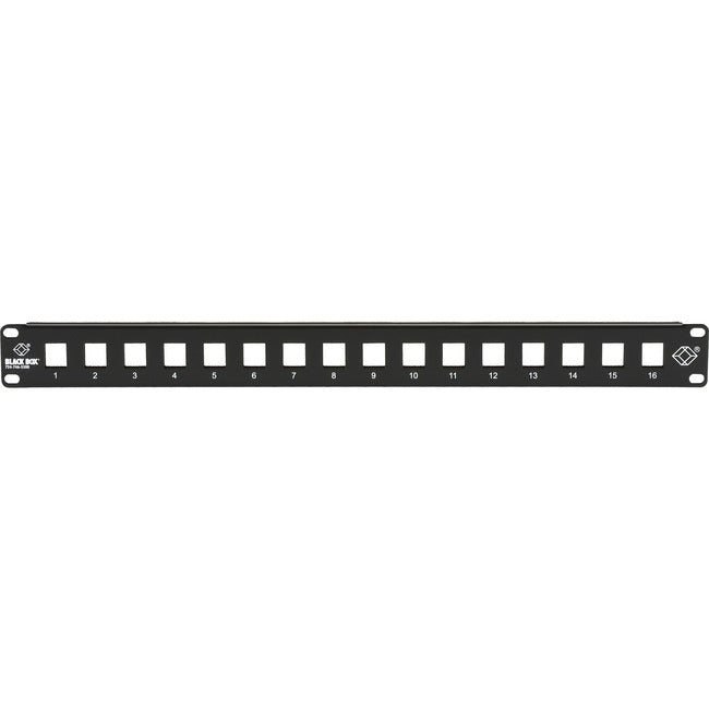 Black Box Multimedia Patch Panel - 1U, 16-Port JPMT1016A