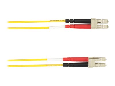 Black Box - Patch cable - LC multi-mode (M) to LC multi-mode (M) - 10 m - fiber optic - 50 / 125 micron - yellow