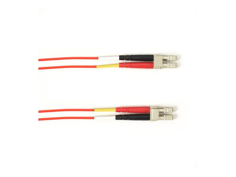 Black Box - Patch cable - LC multi-mode (M) to LC multi-mode (M) - 2 m - fiber optic - 50 / 125 micron - red FOCMR50-002M-LCLC-RD