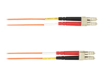 Black Box - Patch cable - LC multi-mode (M) to LC multi-mode (M) - 2 m - fiber optic - duplex - orange