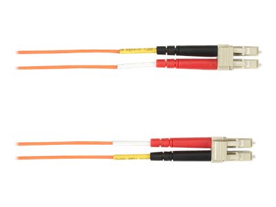 Black Box - Patch cable - LC single-mode (M) to LC single-mode (M) - 2 m - fiber optic - orange FOCMRSM-002M-LCLC-OR