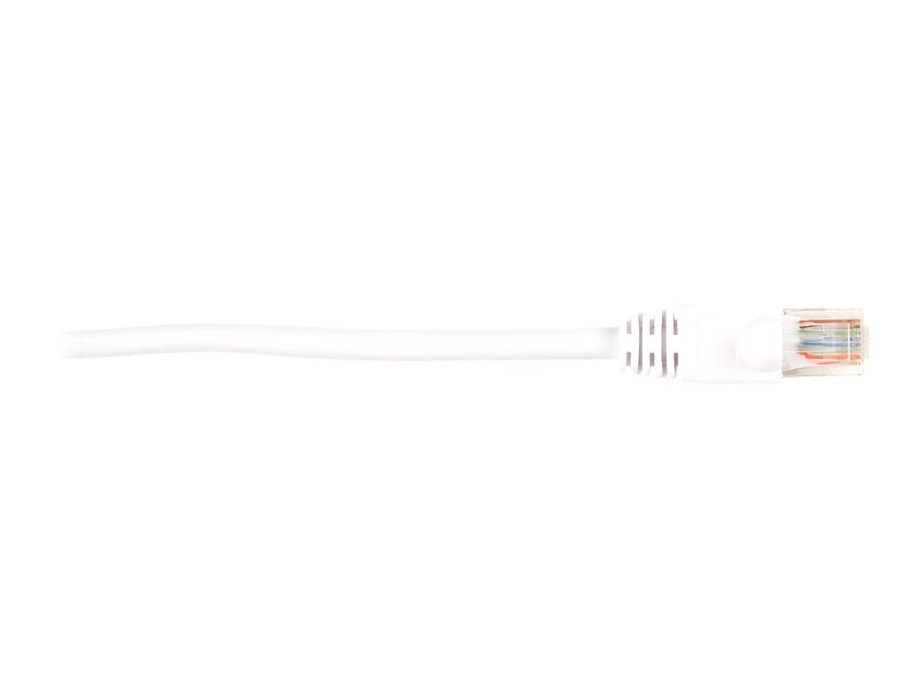 Black Box - Patch cable - RJ-45 (M) to RJ-45 (M) - 15 ft - UTP - CAT 5e - molded, snagless, stranded - white (pack of
