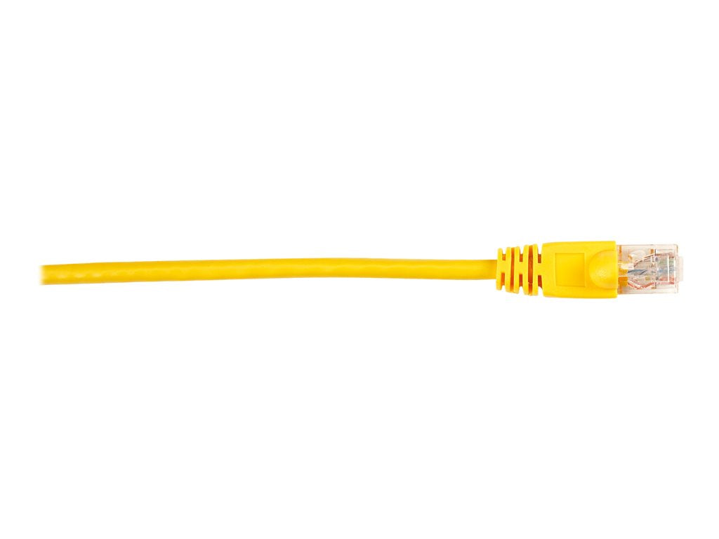 Black Box - Patch cable - RJ-45 (M) to RJ-45 (M) - 15 ft - UTP - CAT 6 - molded, snagless, stranded - yellow (pack of