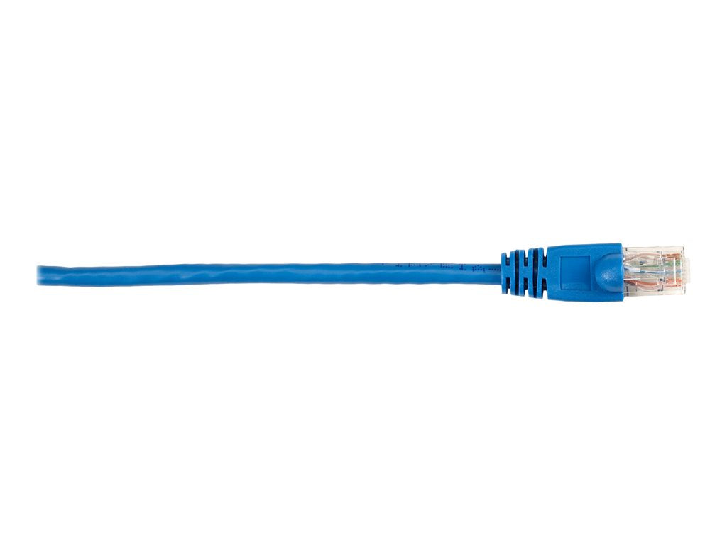 Black Box - Patch cable - RJ-45 (M) to RJ-45 (M) - 19.7 ft - UTP - CAT 6 - molded, snagless, stranded - blue (pack of 5)