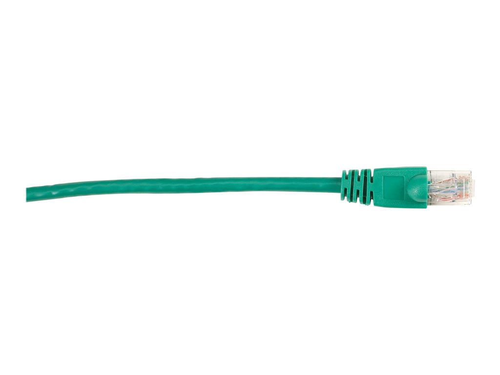Black Box - Patch cable - RJ-45 (M) to RJ-45 (M) - 19.7 ft - UTP - CAT 6 - molded, snagless, stranded - green (pack of