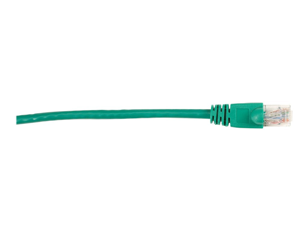 Black Box - Patch cable - RJ-45 (M) to RJ-45 (M) - 19.7 ft - UTP - CAT 6 - molded, snagless, stranded - green (pack of