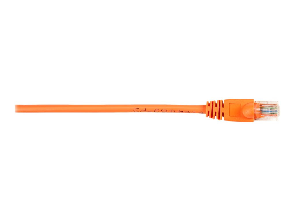 Black Box - Patch cable - RJ-45 (M) to RJ-45 (M) - 19.7 ft - UTP - CAT 6 - molded, snagless, stranded - orange (pack of