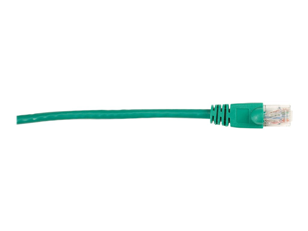 Black Box - Patch cable - RJ-45 (M) to RJ-45 (M) - 2 ft - UTP - CAT 6 - molded, snagless, stranded - green (pack of 25)