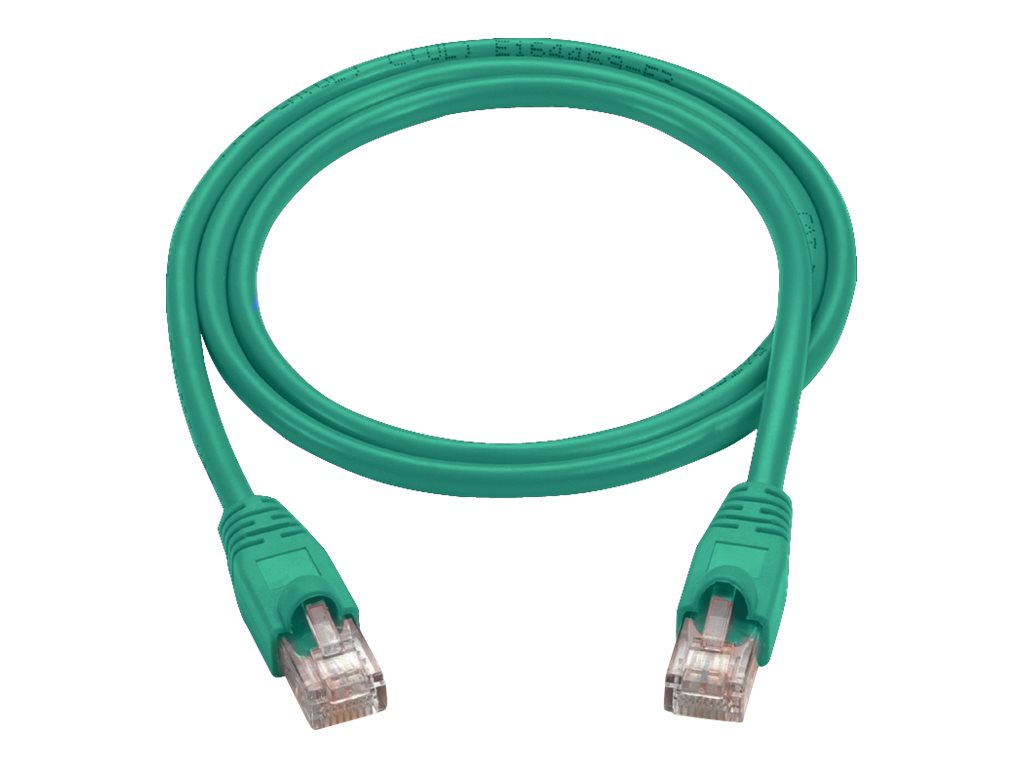 Black Box - Patch cable - RJ-45 (M) to RJ-45 (M) - 2 ft - UTP - CAT 6 - molded, snagless, stranded - green (pack of 25)