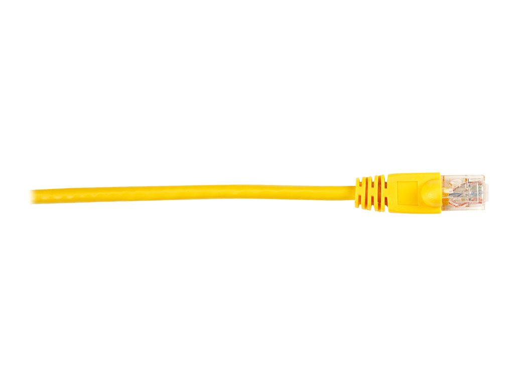 Black Box - Patch cable - RJ-45 (M) to RJ-45 (M) - 2 ft - UTP - CAT 6 - molded, snagless, stranded - yellow (pack of 10)