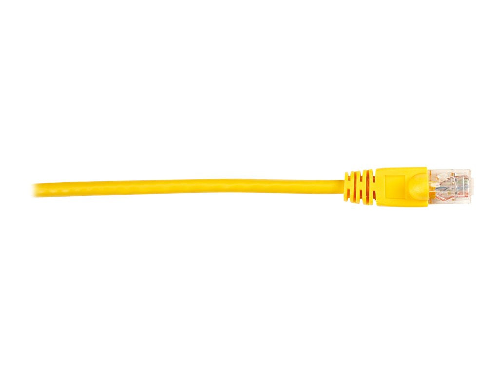 Black Box - Patch cable - RJ-45 (M) to RJ-45 (M) - 4 ft - UTP - CAT 6 - molded, snagless, stranded - yellow (pack of 10)