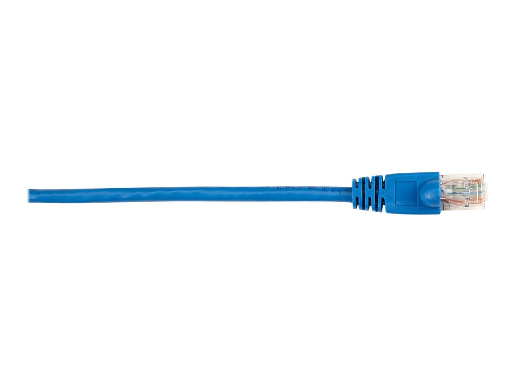 Black Box - Patch cable - RJ-45 (M) to RJ-45 (M) - 6 ft - UTP - CAT 6 - molded, snagless, stranded - blue (pack of 10)