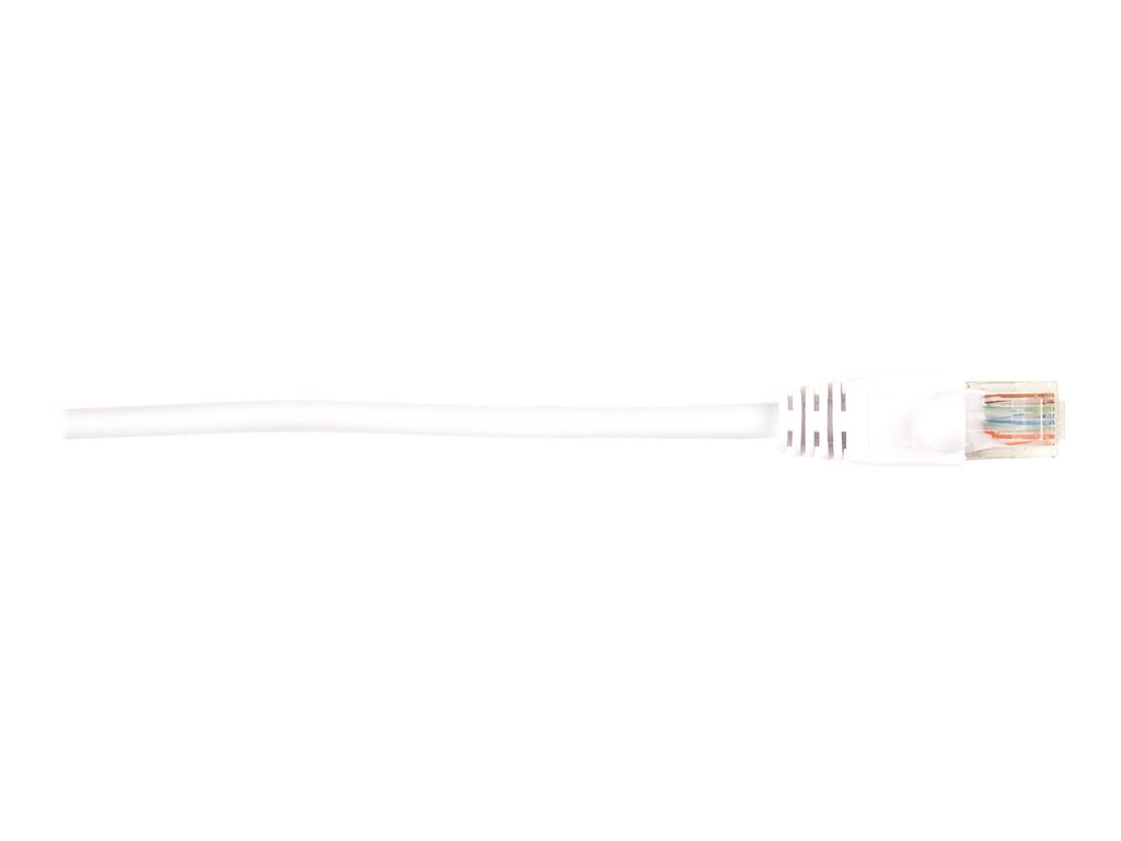 Black Box - Patch cable - RJ-45 (M) to RJ-45 (M) - 6 ft - UTP - CAT 6 - molded, snagless, stranded - white (pack of 10)