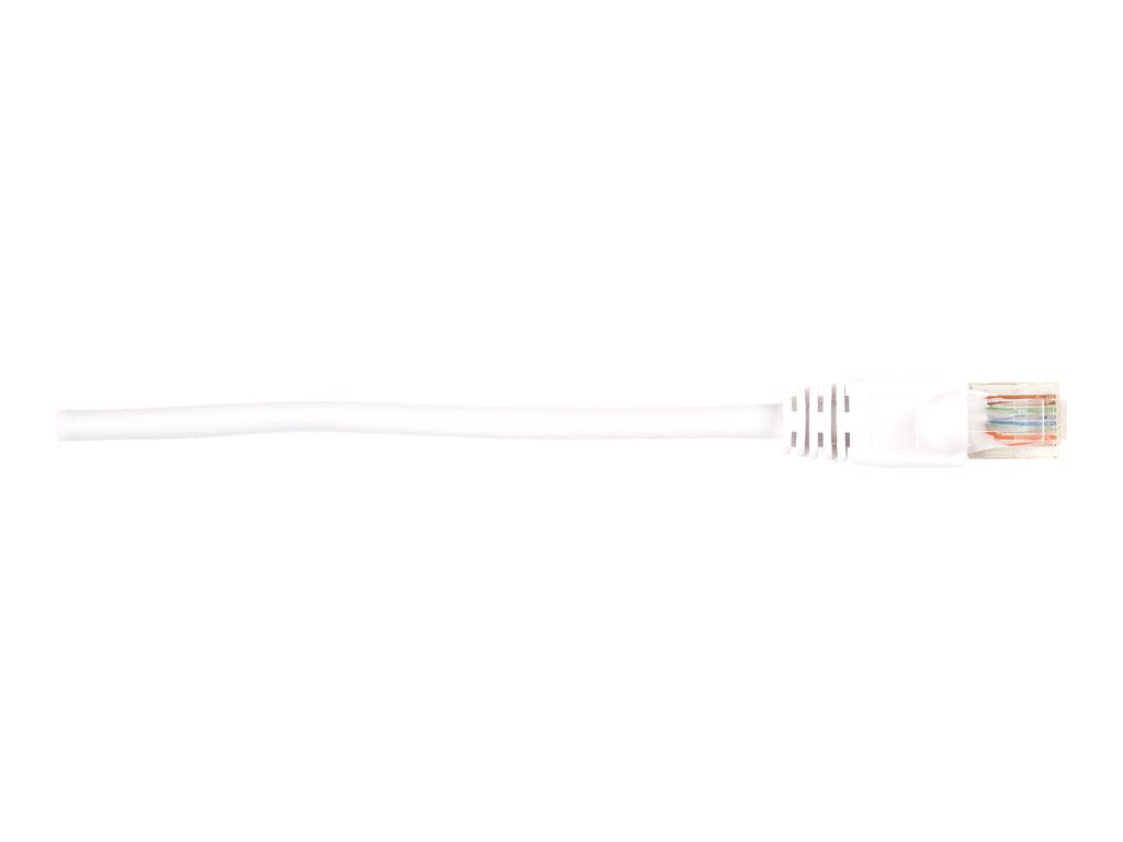 Black Box - Patch cable - RJ-45 (M) to RJ-45 (M) - 7 ft - UTP - CAT 6 - molded, snagless, stranded - white (pack of 25)
