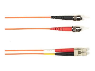 Black Box - Patch cable - ST multi-mode (M) to LC multi-mode (M) - 49.99 m - fiber optic - 62.5 / 125 micron - OM1 -